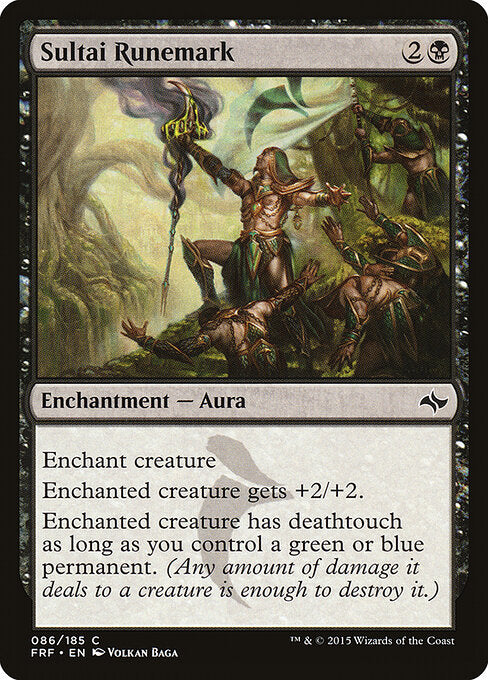 Sultai Runemark - Fate Reforged - C - 86