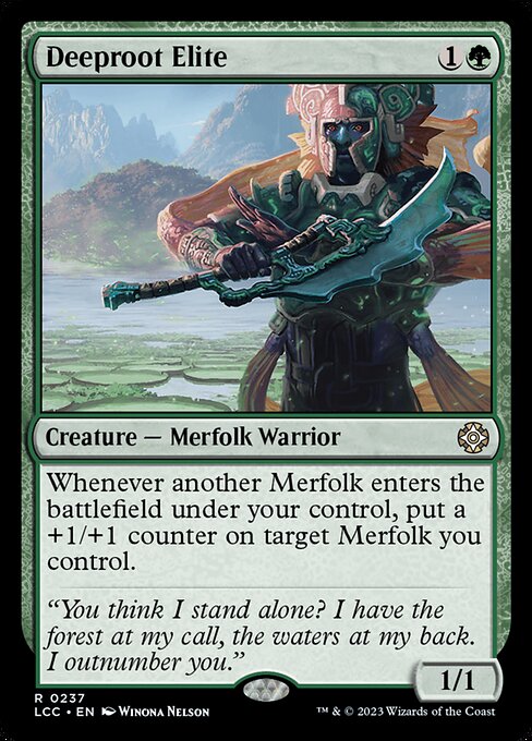 Deeproot Elite - Commander: The Lost Caverns of Ixalan - R - 237