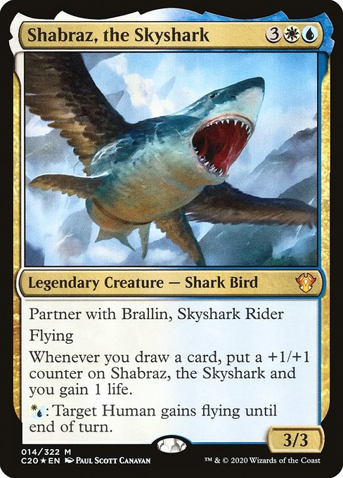 Shabraz, the Skyshark - Commander 2020 - M - 14