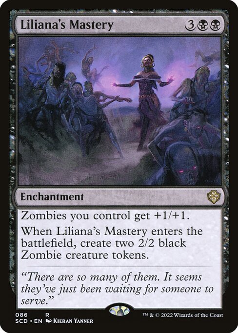 Liliana's Mastery - Starter Commander Decks - R - 86