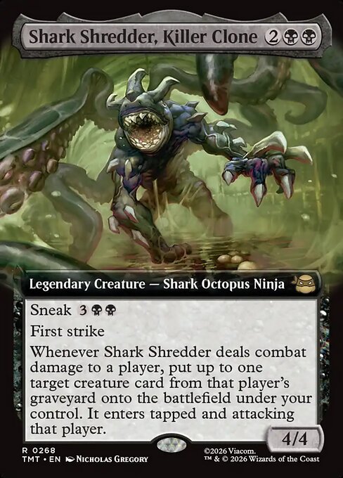 Shark Shredder, Killer Clone (Extended Art) - Teenage Mutant Ninja Turtles - R - 268