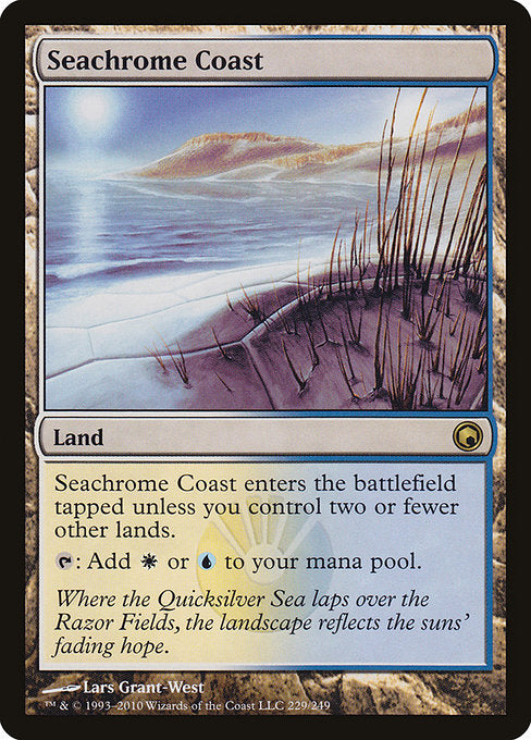 Seachrome Coast - Scars of Mirrodin - R - 229