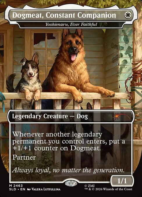 Dogmeat, Constant Companion - Yoshimaru, Ever Faithful - Secret Lair Drop Series - M - 2463