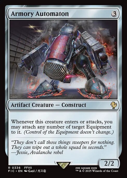 Armory Automaton - Commander: FINAL FANTASY - R - 336