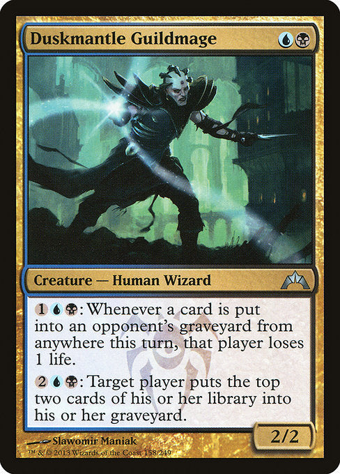 Duskmantle Guildmage - Gatecrash - U - 158