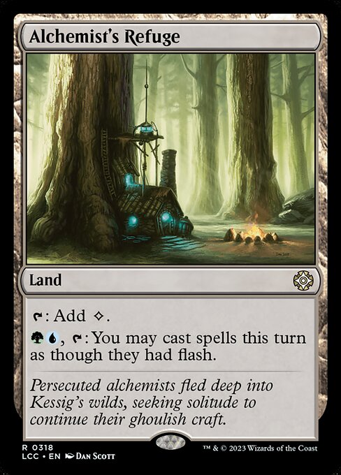 Alchemist's Refuge - Commander: The Lost Caverns of Ixalan - R - 318