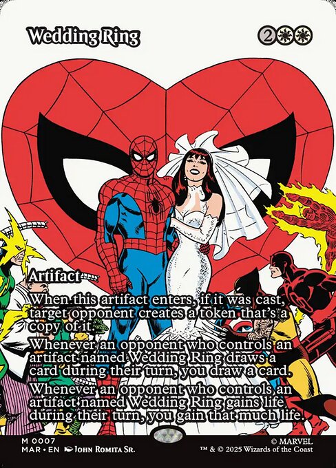 Wedding Ring (Borderless) - Marvel Universe Eternal-Legal - M - 7