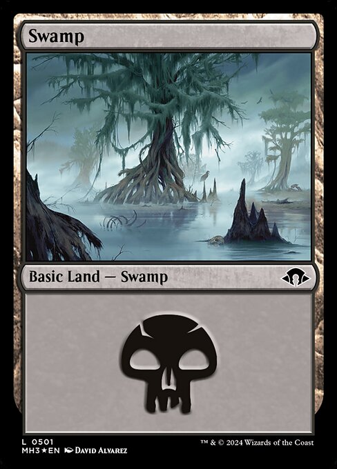 Swamp (0501) (Ripple Foil) - Modern Horizons 3 - L - 501