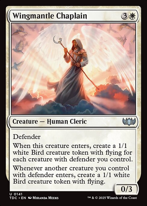 Wingmantle Chaplain - Commander: Tarkir: Dragonstorm - U - 141