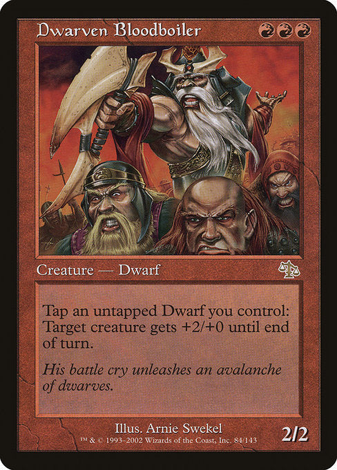 Dwarven Bloodboiler - Judgment - R - 84