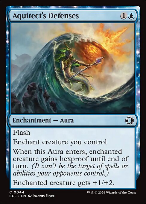 Aquitect's Defenses - Lorwyn Eclipsed - C - 44