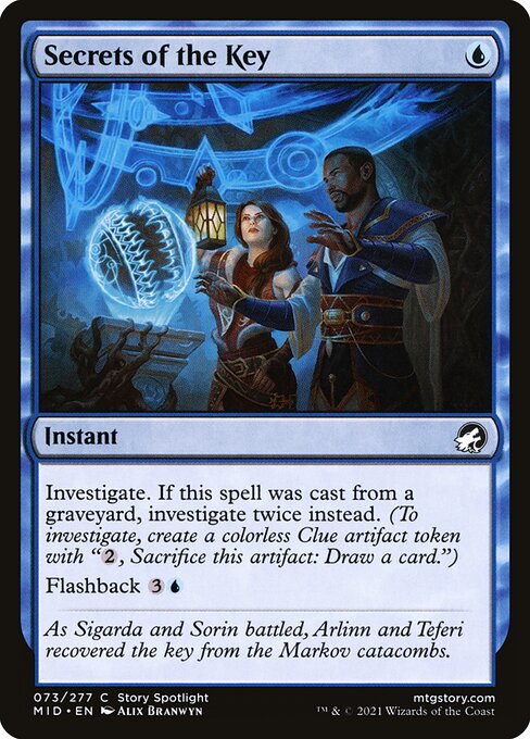 Secrets of the Key - Innistrad: Midnight Hunt - C - 73