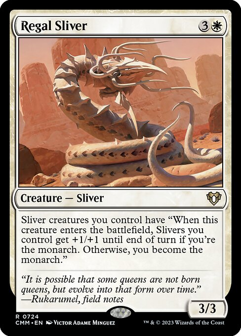 Regal Sliver - Commander Masters - R - 724