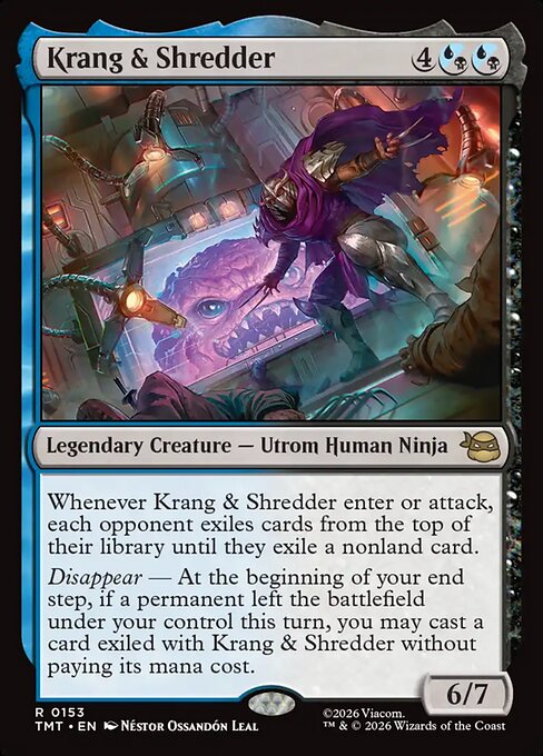 Krang & Shredder - Teenage Mutant Ninja Turtles - R - 153