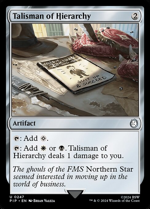 Talisman of Hierarchy - Universes Beyond: Fallout - U - 247