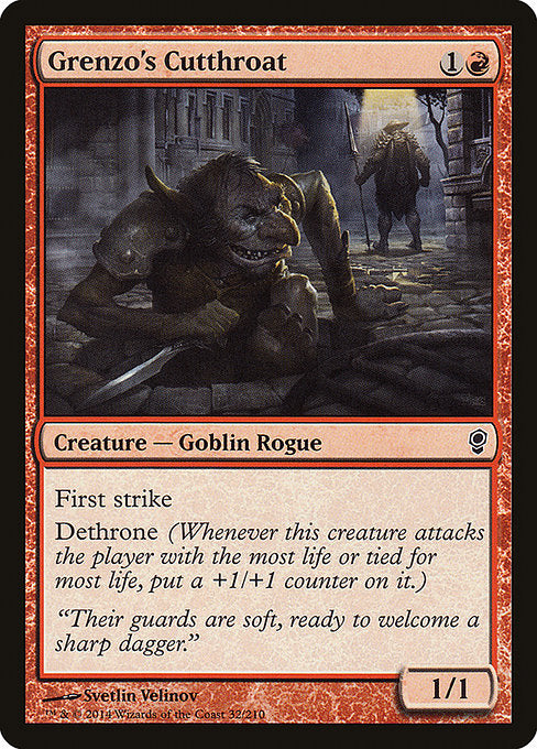 Grenzo's Cutthroat - Conspiracy - C - 32