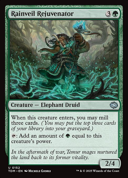 Rainveil Rejuvenator - Tarkir: Dragonstorm - U - 152