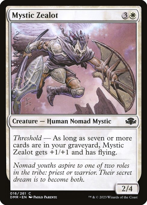 Mystic Zealot - Dominaria Remastered - C - 16
