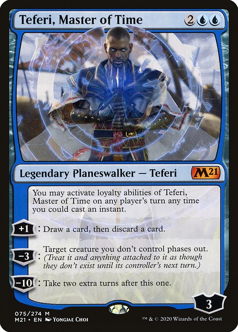 Teferi, Master of Time - Promo Pack: Core Set 2021 - P - 75
