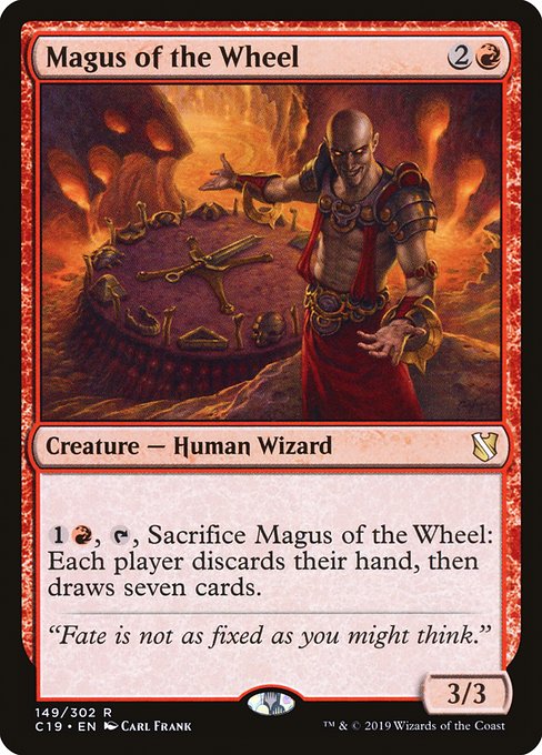 Magus of the Wheel - Commander 2019 - R - 149