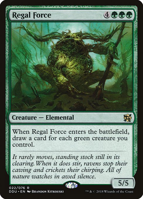 Regal Force - Duel Decks: Elves vs. Inventors - R - 22