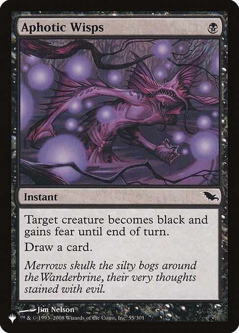Aphotic Wisps - The List Reprints - C - 55/301