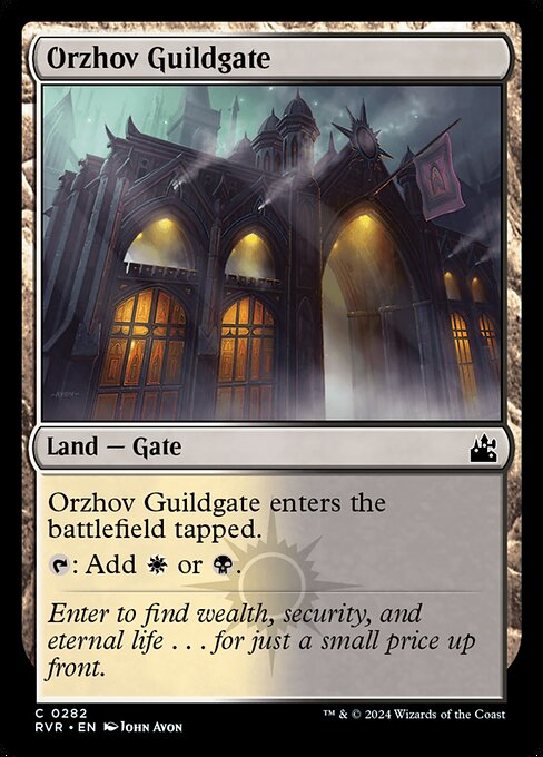 Orzhov Guildgate - Ravnica Remastered - C - 282
