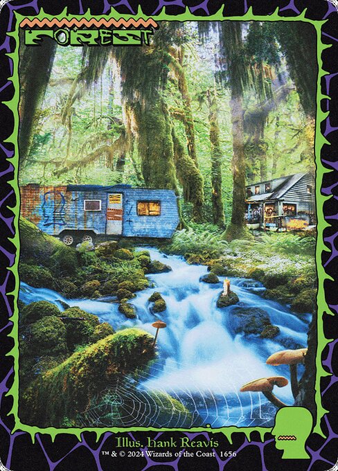 Forest (1656) (Rainbow Foil) - Secret Lair Drop Series - R - 1656