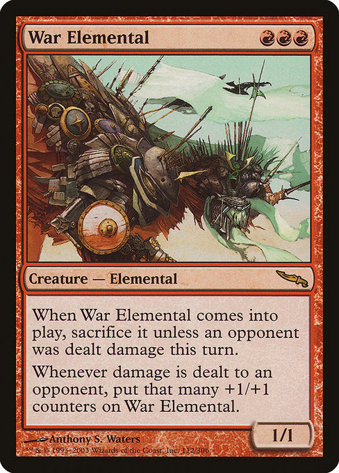 War Elemental - Mirrodin - R - 112