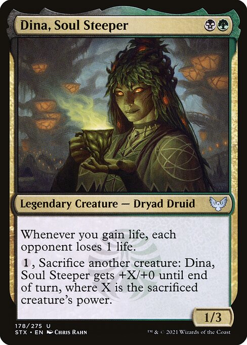Dina, Soul Steeper - Strixhaven: School of Mages - U - 178