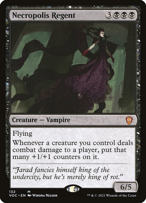 Necropolis Regent - Commander: Innistrad: Crimson Vow - M - 132