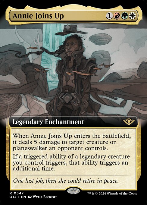 Annie Joins Up (Extended Art) - Outlaws of Thunder Junction - R - 347