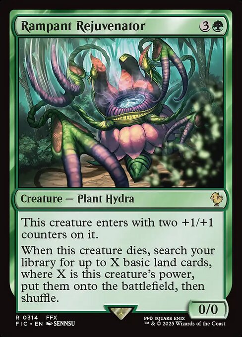 Rampant Rejuvenator (Surge Foil) - Commander: FINAL FANTASY - R - 314