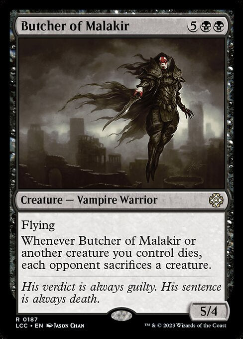 Butcher of Malakir - Commander: The Lost Caverns of Ixalan - R - 187