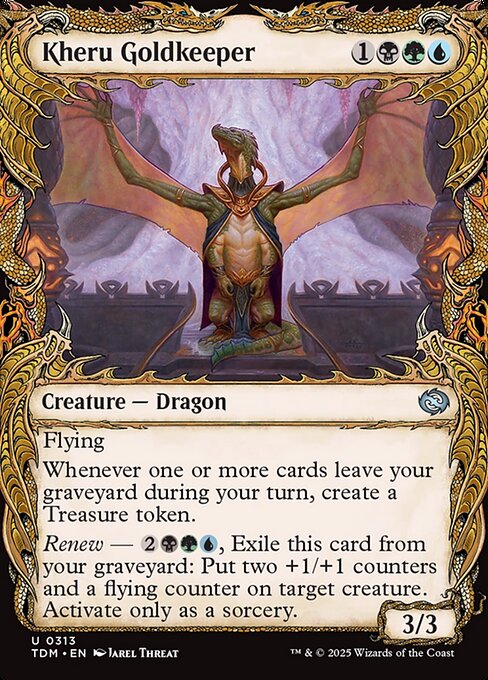 Kheru Goldkeeper (Showcase) - Tarkir: Dragonstorm - U - 313