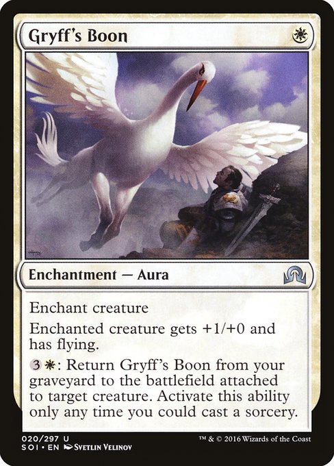 Gryff's Boon - Shadows over Innistrad - U - 20