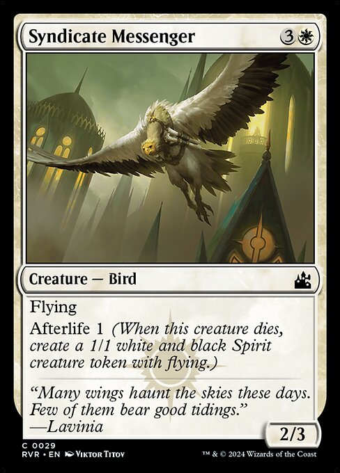 Syndicate Messenger - Ravnica Remastered - C - 29