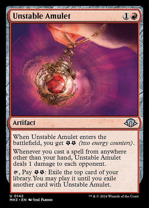 Unstable Amulet - Modern Horizons 3 - U - 142