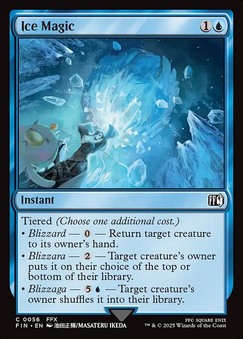 Ice Magic - FINAL FANTASY - C - 56