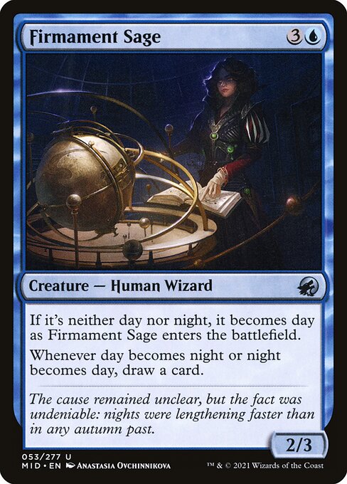 Firmament Sage - Innistrad: Midnight Hunt - U - 53