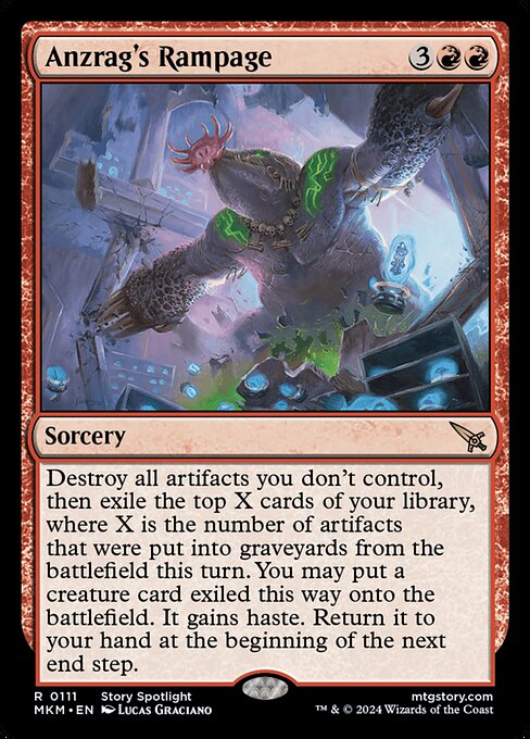 Anzrag's Rampage - Murders at Karlov Manor - R - 111