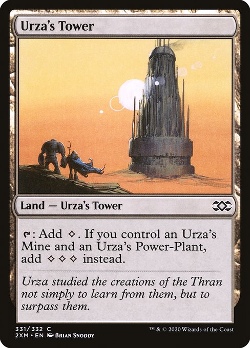 Urza's Tower - Double Masters - C - 331