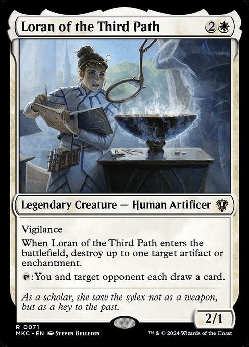 Loran of the Third Path - Commander: Murders at Karlov Manor - R - 71