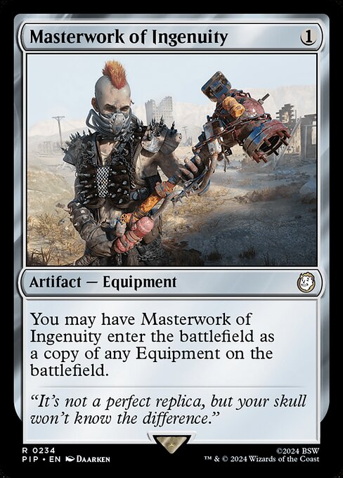 Masterwork of Ingenuity - Universes Beyond: Fallout - R - 234