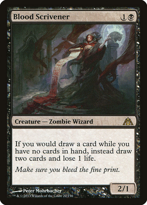 Blood Scrivener - Dragon's Maze - R - 22