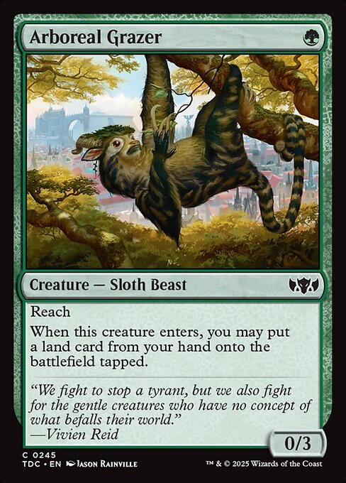 Arboreal Grazer - Commander: Tarkir: Dragonstorm - C - 245