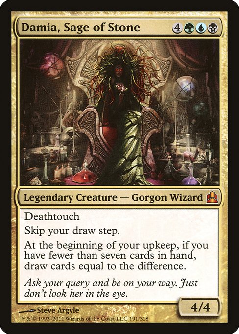 Damia, Sage of Stone - Commander - M - 191