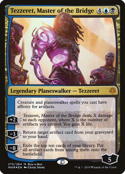 Tezzeret, Master of the Bridge - Buy-A-Box Promos - M - 275