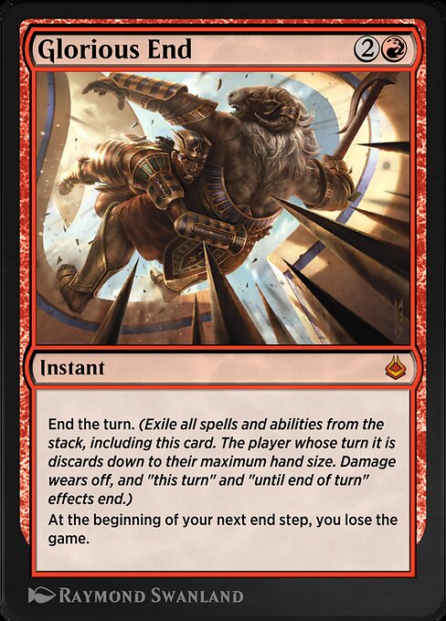 Glorious End - Secret Lair Drop Series - M - 7161