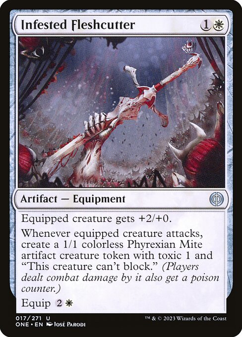 Infested Fleshcutter - Phyrexia: All Will Be One - U - 17